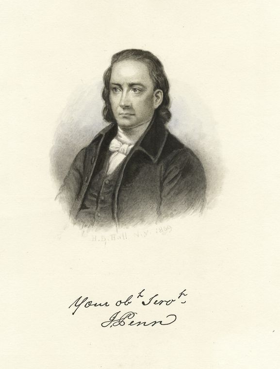 Photo of John Penn and his signature
