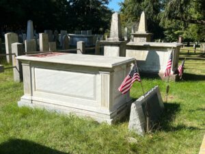 Burial Site of Oliver Wolcott, Signer of the Declaration of Independence from CT