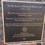 Richard Henry Lee Signer of the Declaration of Independence from Virginia